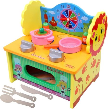 لعبة مطبخ خشبي " Baby kitchen toys "