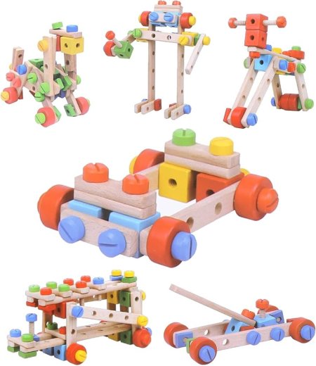 مجموعة بناء خشبية Multi function nut assembly