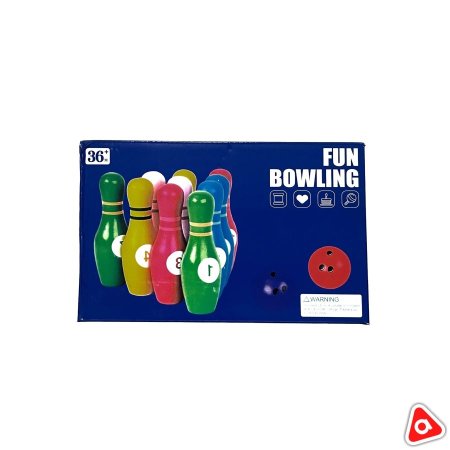 لعبة بولينج خشبية Fun bowling