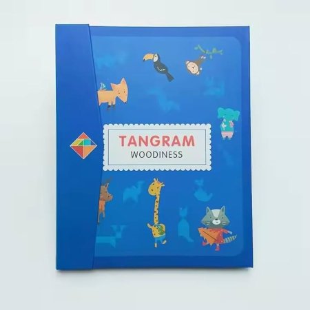 مجموعة الغاز تانجرام خشبية Tangram woodiness