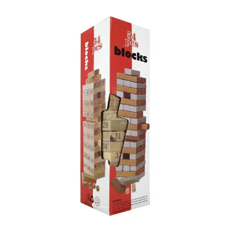 Blocks 54 pcs خشبي