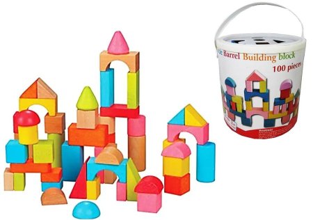 Circle Barrel Building Block