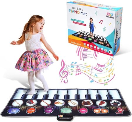 Electronic piano pad