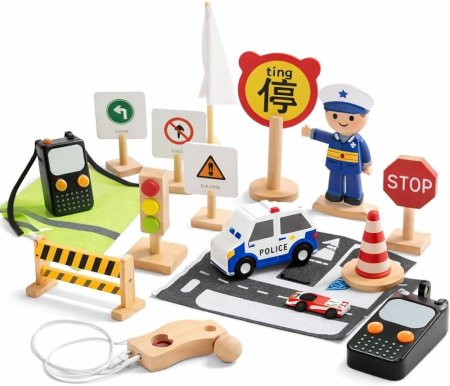 CHILDREN'S TRAFFIC POLICE SUIT